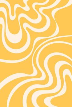 Irregular wavy swirls groovy background vector