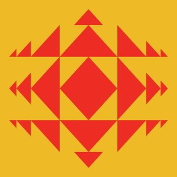 cuadrado resumen espejismo impresión óptico vector