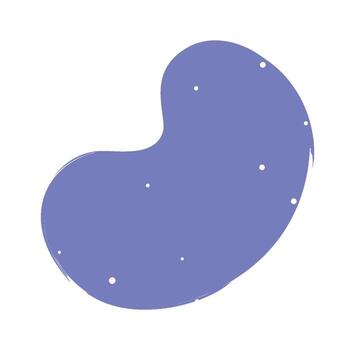 Random liquid blob element vector