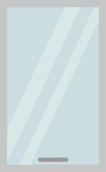 plano estilo sencillo monitor pantalla interfaz Bosquejo dispositivo ilustración vector