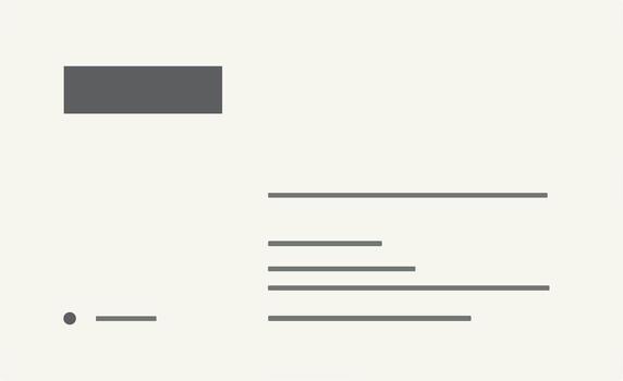 Simple Flat Style Company Business Card Document Template Layout vector