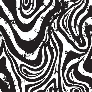 sucio cebra raya modelo con moteado textura rayas grunge vector