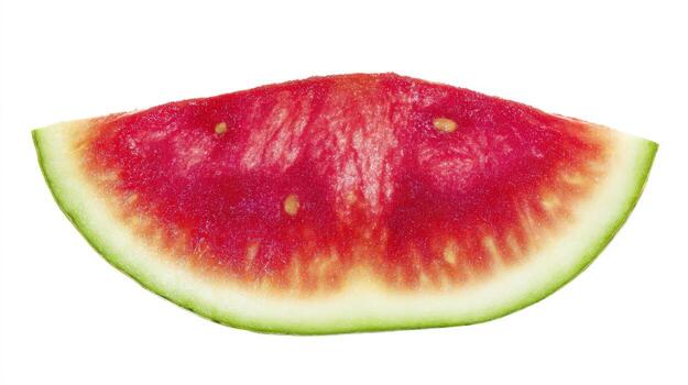 a slice of watermelon on a white background photo