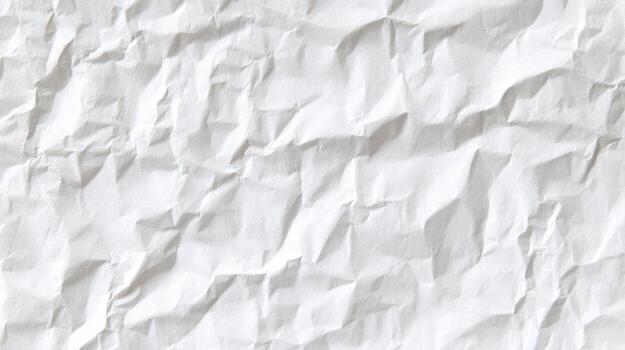white crumpled paper texture background photo