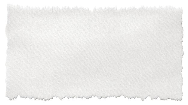Torn paper texture isolated on white background for design photo