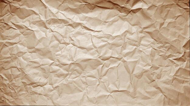 Close up textured crumpled paper background photo