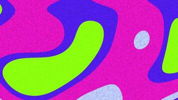 A colorful abstract pattern with a pink, green and blue color scheme video