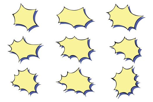 dream doodle speak Set of hand drawn speech bubble Blank empty message box Textbox frame for banners, price tags, stickers, design vector