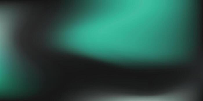 Abstract background Soft green light on dark background. Soft dynamic abstract design, with fluid color transitions and subtle blur effects tech illustration vector