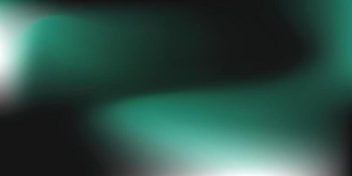 Abstract background Soft green light on dark background. Soft dynamic abstract design, with fluid color transitions and subtle blur effects elegant tech illustration vector