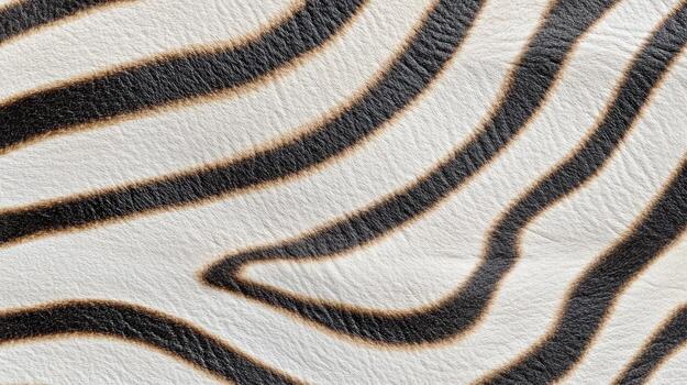 A close up of a zebra's skin photo