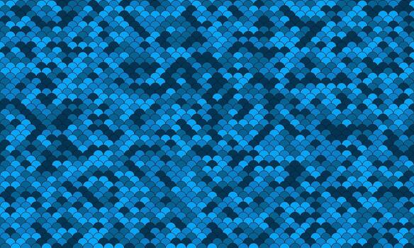 resumen azul mosaico modelo. sin costura textura de redondeado, superposición formas crea un dinámica, texturizado antecedentes ideal para sitios web, presentaciones, o digital Arte. vector