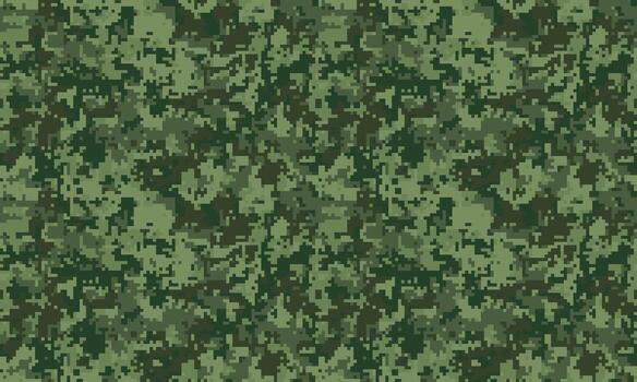 Intricate digital camouflage pattern, perfect for backgrounds, textures, or militarythemed designs. The subtle pixelated design offers a versatile, modern aesthetic suitable for various applications. vector