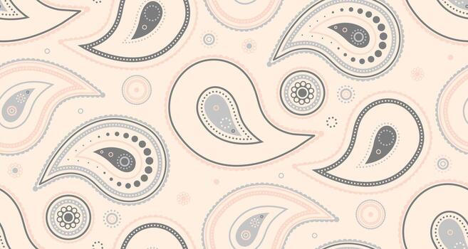 Variation wallpaper to pattern herb. Ornate vitality on botanical creativity. Minimal textured and curve linen. vector