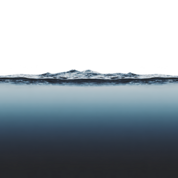 kalmte water oppervlakte met teder rimpelingen en Doorzichtig reflectie, rustig en sereen atmosfeer, blauw helling achtergrond, vredig aquatisch tafereel, geschikt voor natuur of abstract thema's png