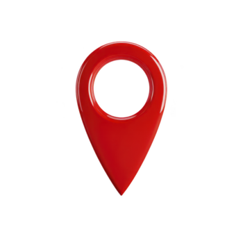 vermelho localização PIN marcador ícone navegação mapa ponteiro símbolo isolado vermelho localização PIN marcador ícone para navegação e mapa ponteiro símbolo isolado transparência fundo representando direção png