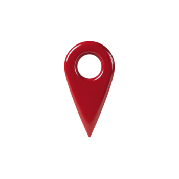 rosso carta geografica perno Posizione marcatore navigazione simbolo lucido finire isolato su trasparente sfondo Usato per viaggio direzione o destinazione concetti moderno e semplice design png