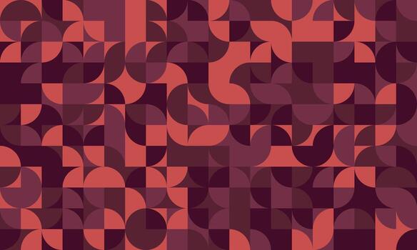 resumen geométrico modelo con granate y terracota matices un visualmente atractivo diseño Perfecto para antecedentes, sitio web pancartas, o textil huellas dactilares. vector