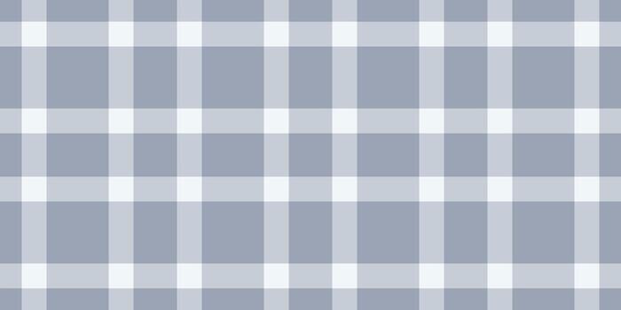Classic plaid pattern featuring soft gray and white hues. A versatile background for textile design, branding, or web development. Simple, clean, and timeless aesthetic. vector
