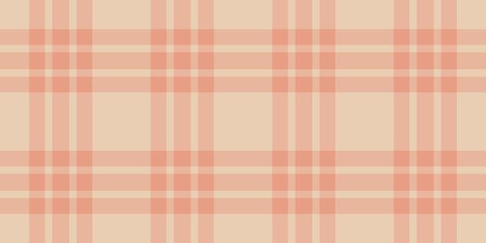 Subtle plaid pattern in warm peach tones. Perfect for backgrounds, textiles, and designs seeking a classic, gentle touch. Versatile and timeless appeal. vector