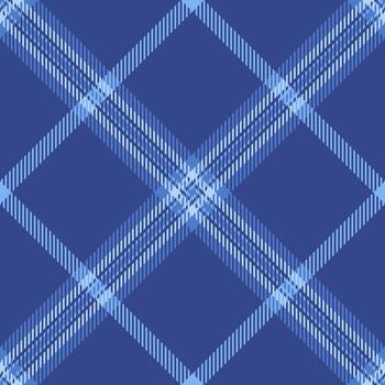 Classic blue tartan pattern. Versatile fabric background for design, textile, or wrapping paper projects. Represents tradition, style, and timeless elegance. vector