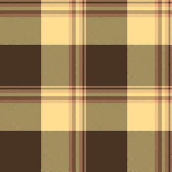 Classic plaid pattern in warm, earthy tones. A timeless textile design, ideal for backgrounds, apparel, and adding a touch of rustic elegance to your project. vector
