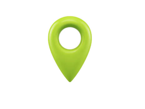 verde carta geografica perno Posizione marcatore navigazione simbolo isolato su trasparente sfondo 3d illustrazione moderno design viaggio concetto digitale icona semplice stile allegro e vivace visivo png