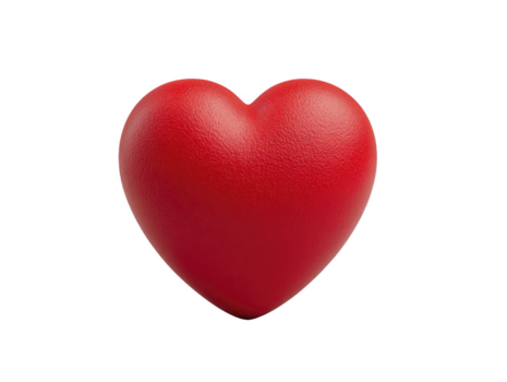 rosso cuore forma, simboleggiante amore, romanza, e affetto, isolato su trasparenza sfondo, con liscio struttura e vivace colore, evocando calore e positivo emozione png