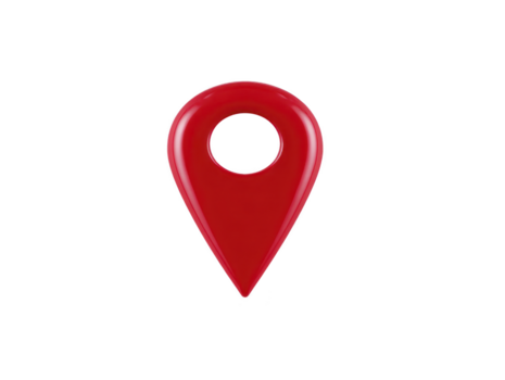 vermelho mapa PIN localização marcador navegação símbolo lustroso ponteiro isolado ícone viagem direção destino GPS moderno Projeto png