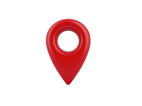 rosso carta geografica perno Posizione marcatore navigazione simbolo isolato su trasparente sfondo semplice design viaggio concetto direzione moderno stile digitale icona allegro umore png