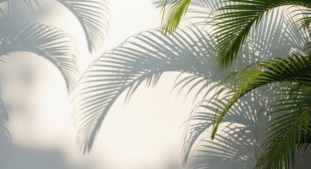 palma arboles y oscuridad en un pared foto