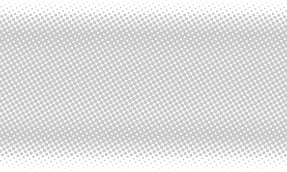 Fading gray circles pattern background dots. Grunge halftone background. vector