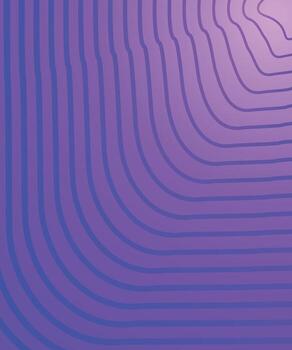 Vibrant Purple Abstract Gradient Background with Smooth Curved Lines for Modern Poster Banner Design vector