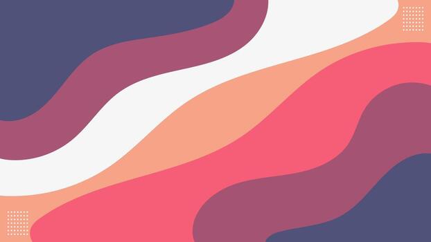 Abstract Background Design with Layers of Abstract Wave Shapes Form Gradient Colors. Illustration vector