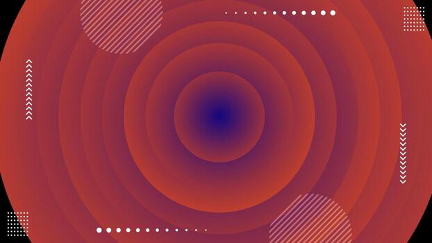 Abstract Modern Circles Pattern Gradient Banner Background Dynamic Geometric Design. Illustration vector