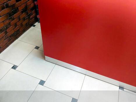 Contrasting Surfaces Create Dynamic Visual Interest in a Modern Interior Space photo