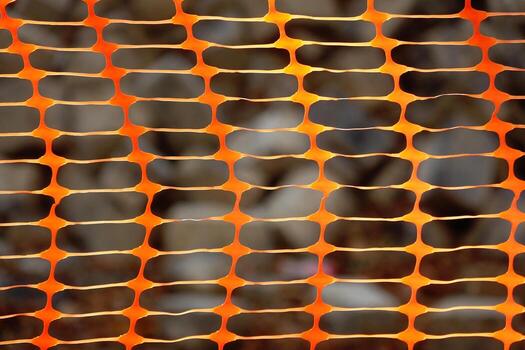 Orange netting background stock photo