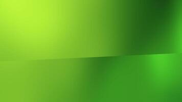 abstrakt lutning grön bakgrund med subtil ljus effekter och geometrisk linje video
