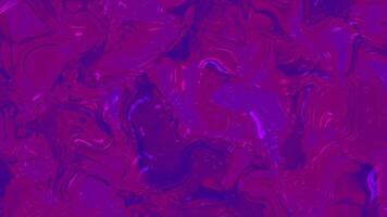 abstrakt virvlande vätska rörelse av vibrerande lila och magenta flytande med en glansig, regnbågsskimrande Avsluta, skapande en fascinerande och dynamisk visuell effekt video