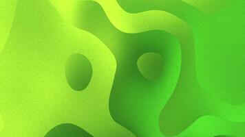 dynamisk abstrakt grön bakgrund med strömmande organisk kurvor och mjuk lutning övergångar, skapande en modern och vibrerande visuell textur för digital mönster, presentationer, och kreativ projekt video