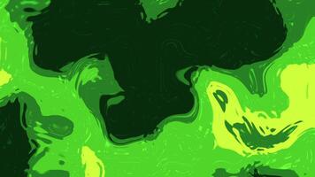 vivace verde astratto sfondo con dinamico liquido modelli, offerta un' ipnotizzante flusso di vorticoso occhiali da sole per moderno design e digitale arte progetti video