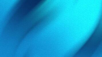 astratto digitale arte sfondo con fluente onde di turchese e in profondità blu leggero con un' delicato strutturato grano per moderno design video