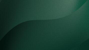 elegante buio verde astratto sfondo con morbido, fluente onda modelli e un' delicato strutturato finire, Perfetto per moderno digitale disegno, presentazioni, o sito web fondali video