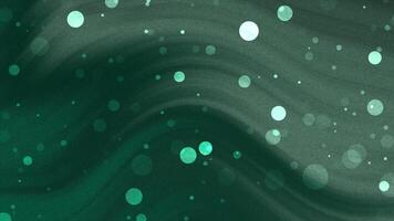 abstrakt kricka och grön bakgrund med bokeh effekt och virvlar video