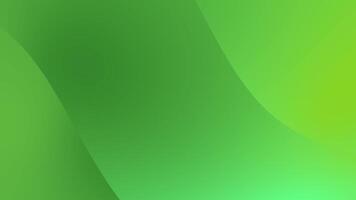 abstrakt grön kurvor lugn lutning bakgrund med slät rader video