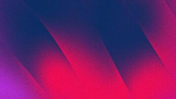 en dynamisk abstrakt bakgrund terar vibrerande rosa och blå diagonal gradienter med en subtil kornig textur, perfekt för modern digital projekt video