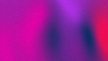 vibrerande abstrakt bakgrund terar en kornig textur täcka över på en slät, suddig lutning av rosa, lila, och röd video