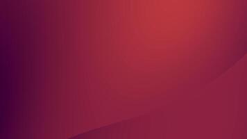 elegant djup röd och lila lutning bakgrund med subtil böjd abstrakt former, perfekt för modern design projekt video