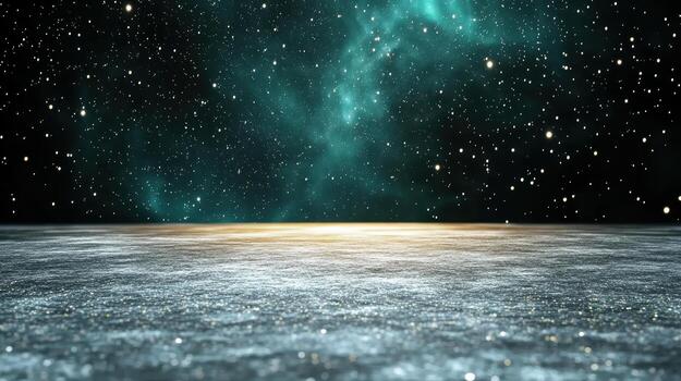 A space background with stars and a bright sky photo