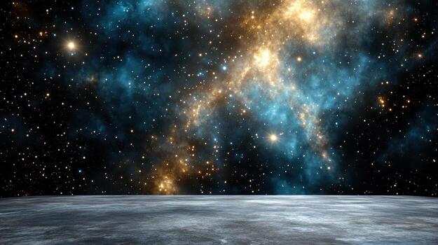 An image of the earth and the moon in space photo